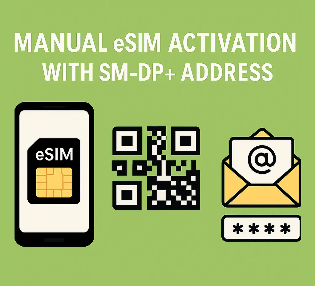 manual esim activation